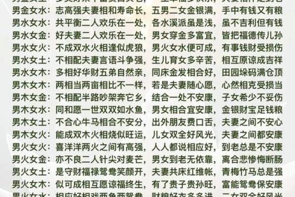 算命 生辰八字 婚姻
