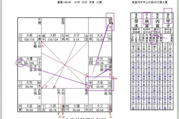 紫薇斗数盘如何看