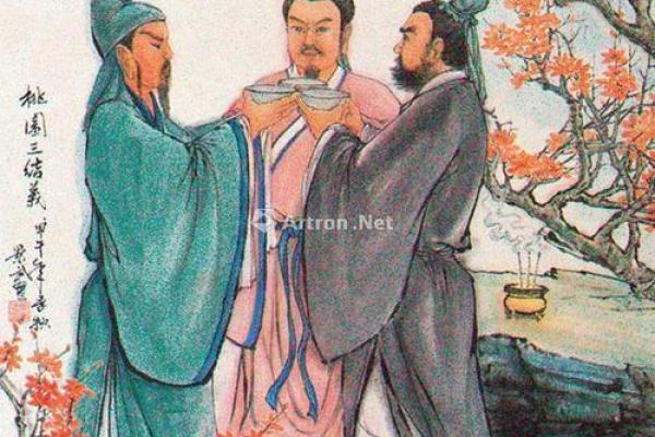 吕祖灵签第四十签 古人桃园结义