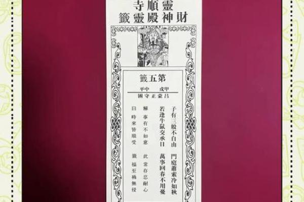 菩萨灵签7签白话解释大全