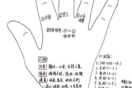 掐指一算，手指算命感情
