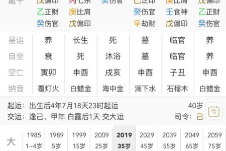 八字排盘怎么解读