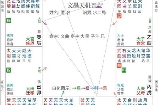 紫薇斗数中流年忌