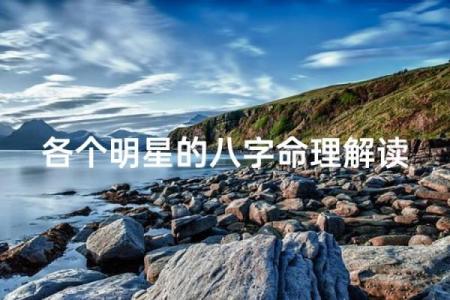 当明星的八字
