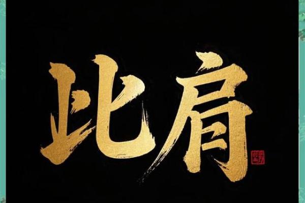 八字中的比肩
