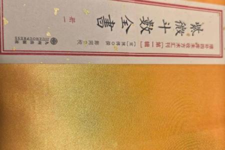 我的之一本紫薇斗数书